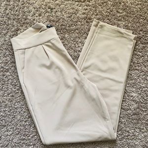 SHEIN High Waist Slant Pocket Tailored Pants